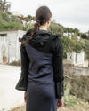 BASERANGE 24 Autumn and Winter One-shoulder Dress Portugal BAS-DROSD-VI-WI24-LH Blue Black